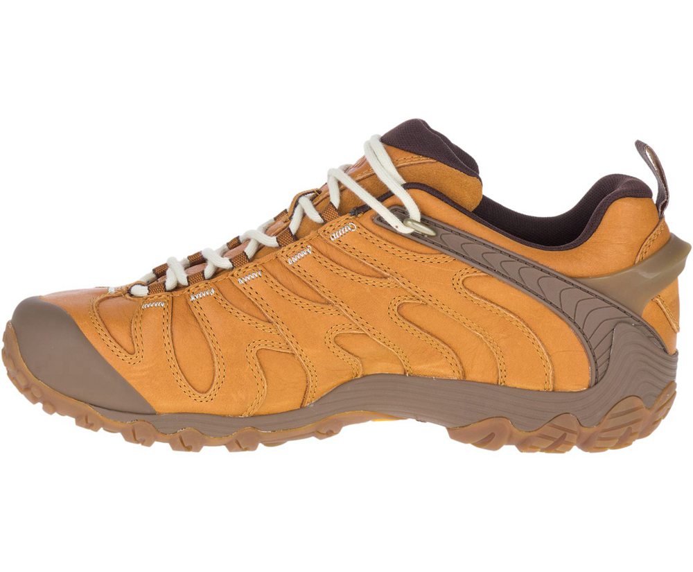 Tenis Homem - Merrell Cham 7 Slam Luna Couro - Marrom - HQO830175